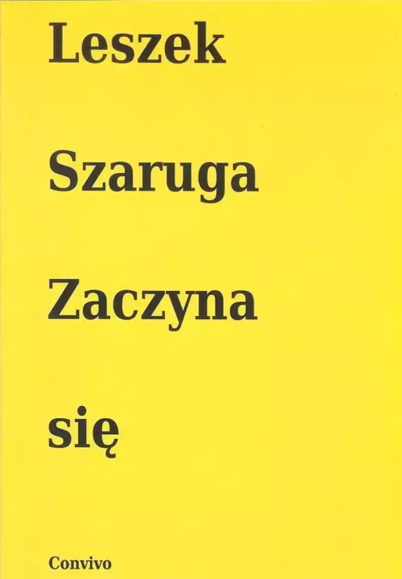 Zaczyna się Zaczyna się