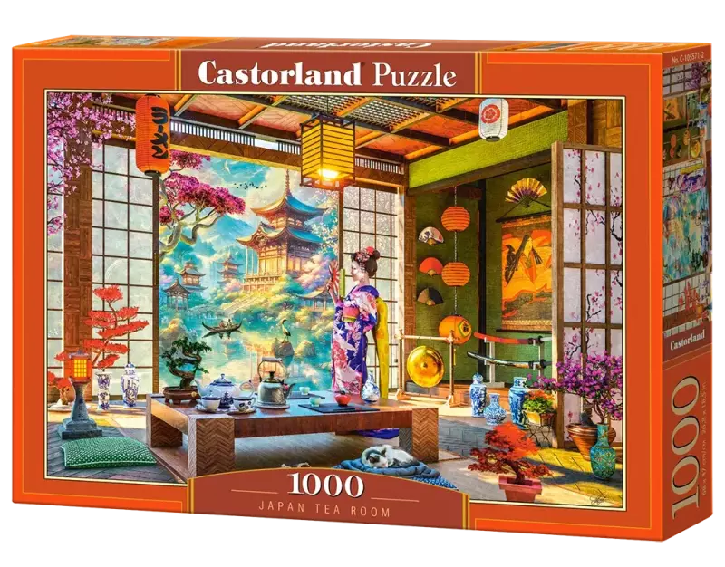 Puzzle 1000 elementów. Japońska herbaciarnia Puzzle 1000 elementów. Japońska herbaciarnia
