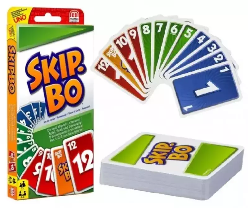 Mattel. 52370 Skip-Bo