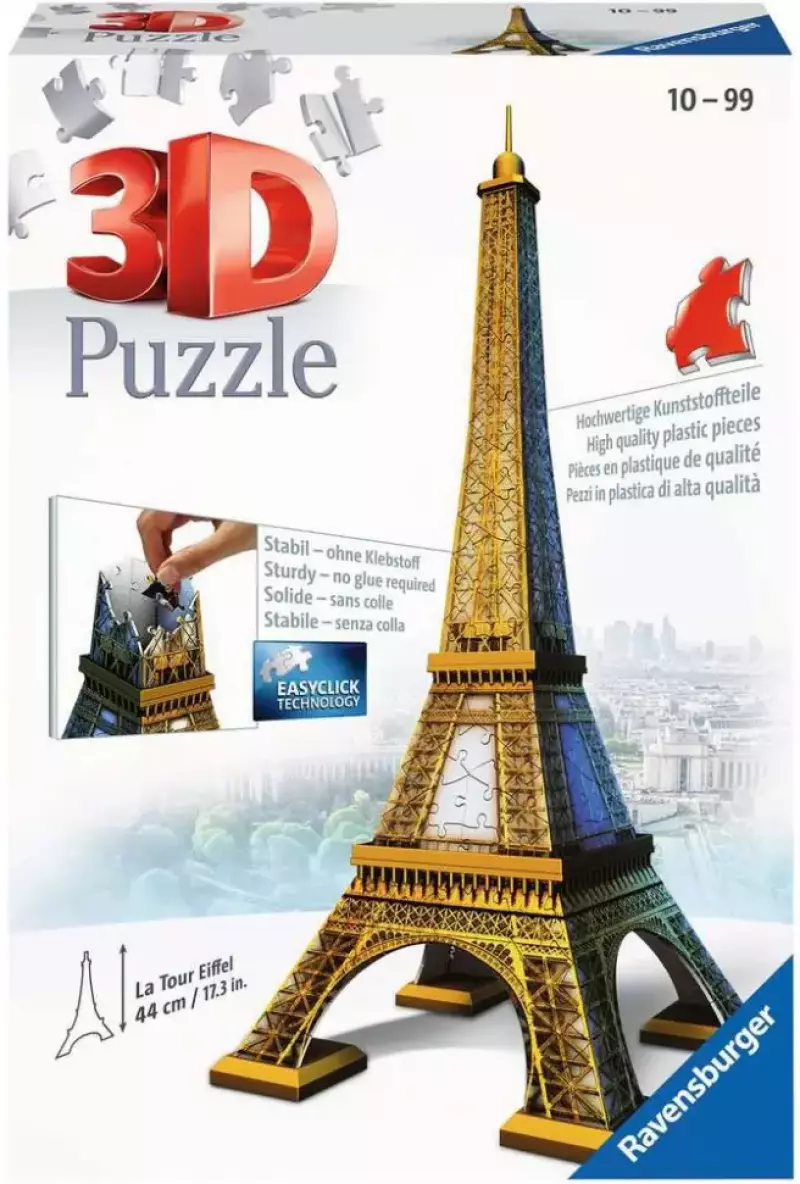 Puzzle 3D 216 elementów. Wieża Eiffla Puzzle 3D 216 elementów. Wieża Eiffla