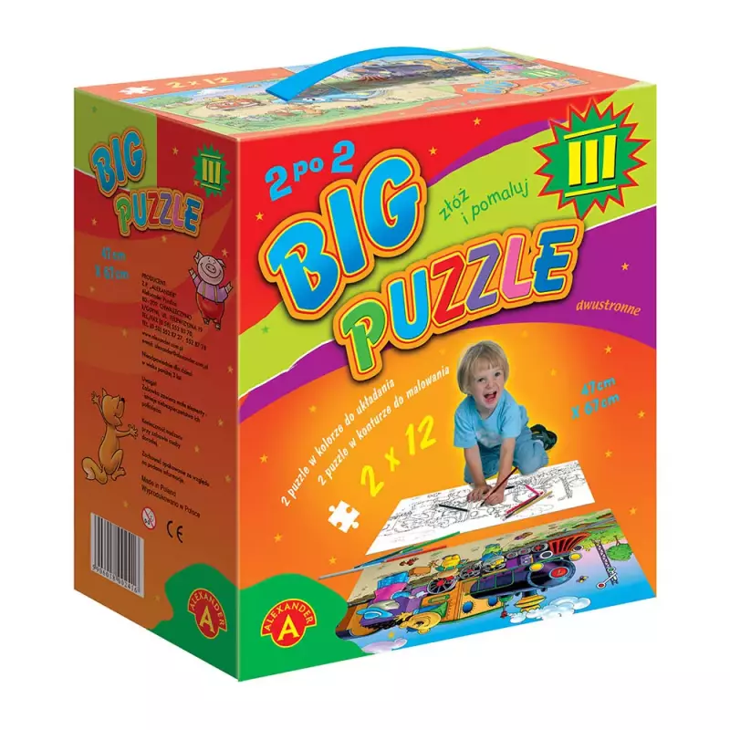 Puzzle Big III 12 elementów Puzzle Big III 12 elementów