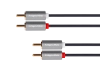 Kabel 2RCA-2RCA 1m Kruger&Matz Basic - zdjęcie