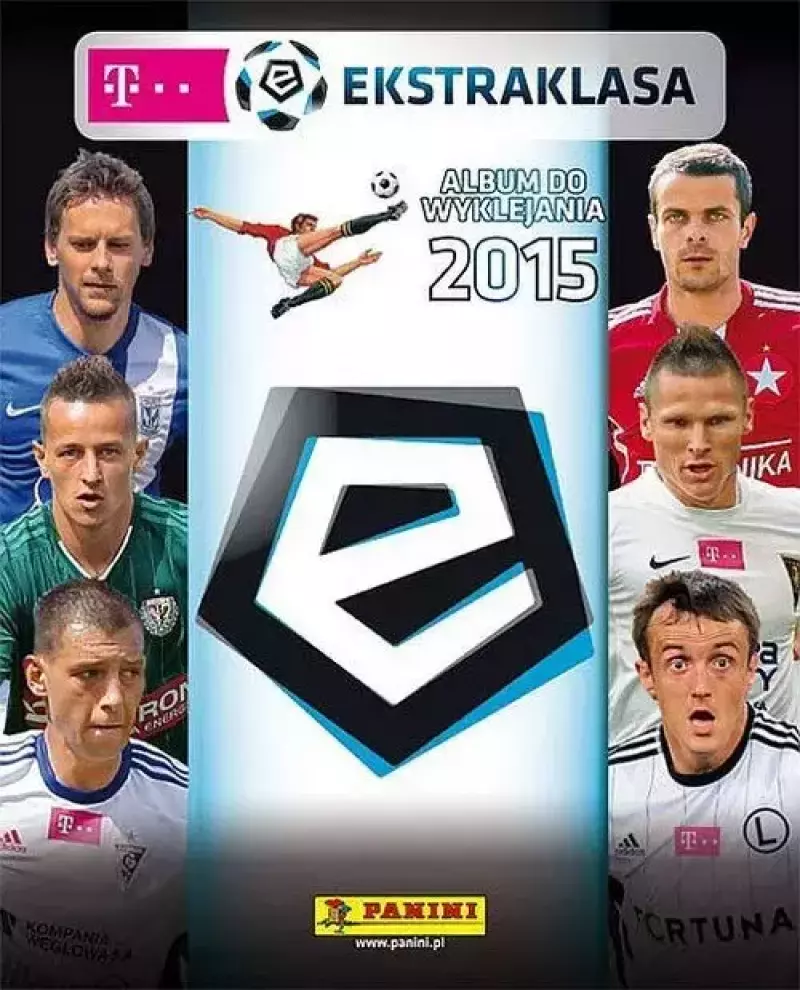 Naklejki do albumu. Ekstraklasa 2015 (25 sztuk)