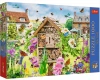 Puzzle 1000 elementów. Premium Plus Quality. Tea Time. Dom dla pszczół - zdjęcie
