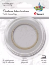 Taśma termo 25 m x 1,2 cm biały - zdjęcie