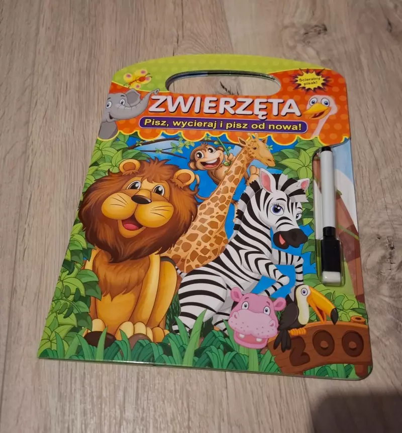 Zwierzęta. Pisz, wycieraj i pisz od nowa!
