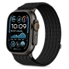 Tech-Protect Nylon Sport Apple Watch 8 / 9 / 10 / 11 / SE / Ultra (44 / 45 / 46 / 49 mm) Black - zdjęcie