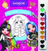 Malowanie farbkami. Rainbow High - zdjęcie