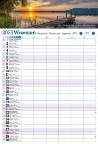 Kalendarz 2025 PLANER ścienny do notatek ORGANIZER, zdjęcie 10