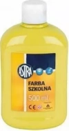 Farba szkolna 500 ml, cytrynowa - zdjęcie