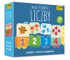 Moje pierwsze liczby. Puzzle + książka - zdjęcie