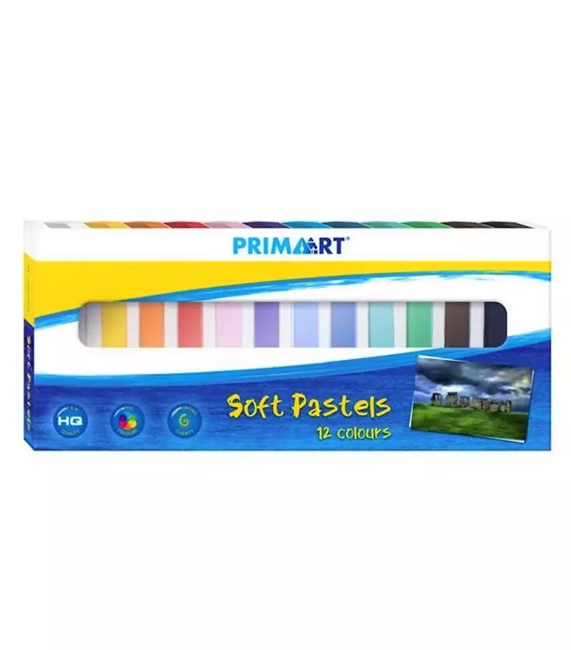 Pastele suche, 12 kolorów Pastele suche, 12 kolorów