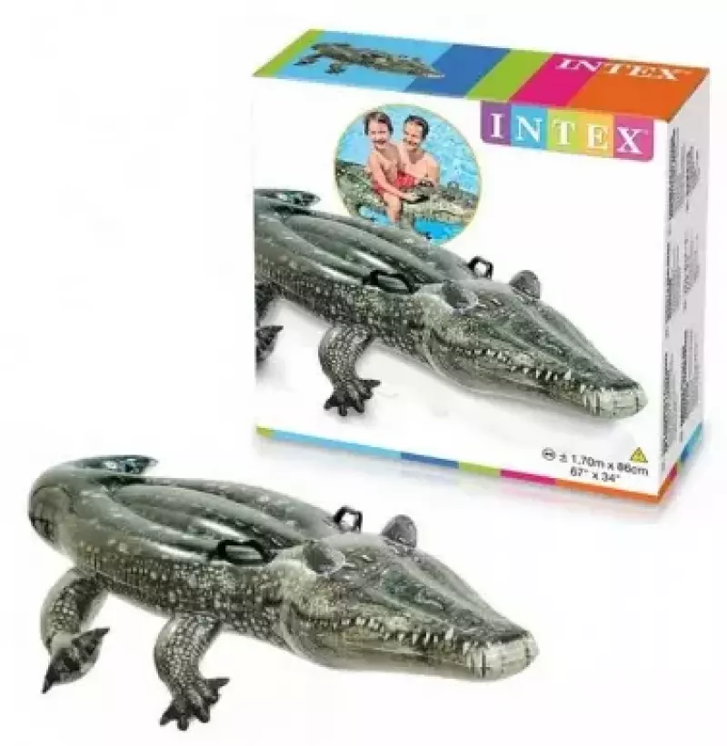 Materac do pływania, aligator Materac do pływania, aligator
