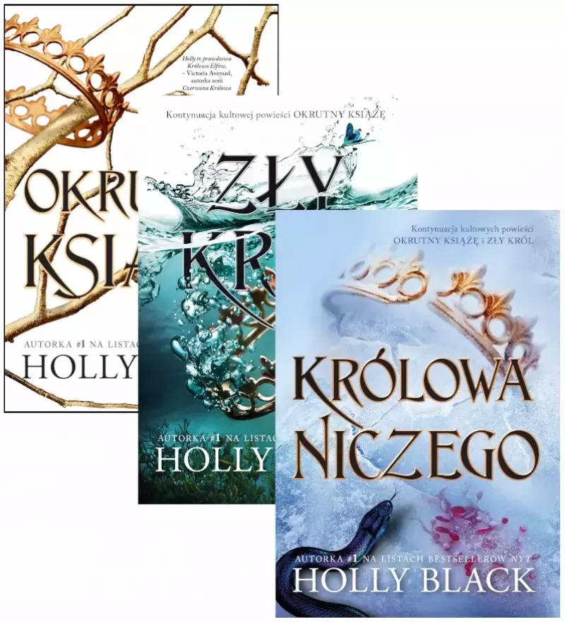 Pakiet Okrutny książę. Tomy 1-3: Okrutny książę, Zły król, Królowa niczego Pakiet Okrutny książę. Tomy 1-3: Okrutny książę, Zły król, Królowa niczego
