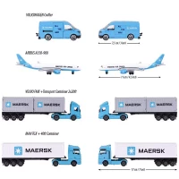 Metalowy pojazd Maersk, zdjęcie 3