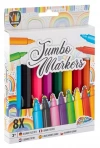 Markery Jumbo 8 kolorów - zdjęcie
