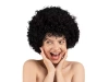 Peruka Afro czarna - zdjęcie