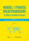 Handel i finanse międzynarodowe w świetle wyzwań - zdjęcie