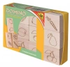 Domino drewniane - owoce i warzywa - zdjęcie