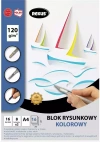 Blok rysunkowy A4/16K kolorowy barwiony - zdjęcie
