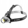 Latarka czołowa 3W LED COB, 3 x AAA - zdjęcie