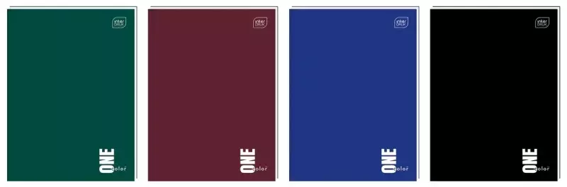 Brulion A5/96k linia - One Color, 1 szt. Brulion A5/96k linia - One Color, 1 szt.