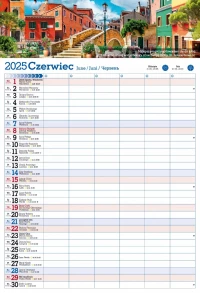 Kalendarz 2025 PLANER ścienny do notatek ORGANIZER, zdjęcie 7