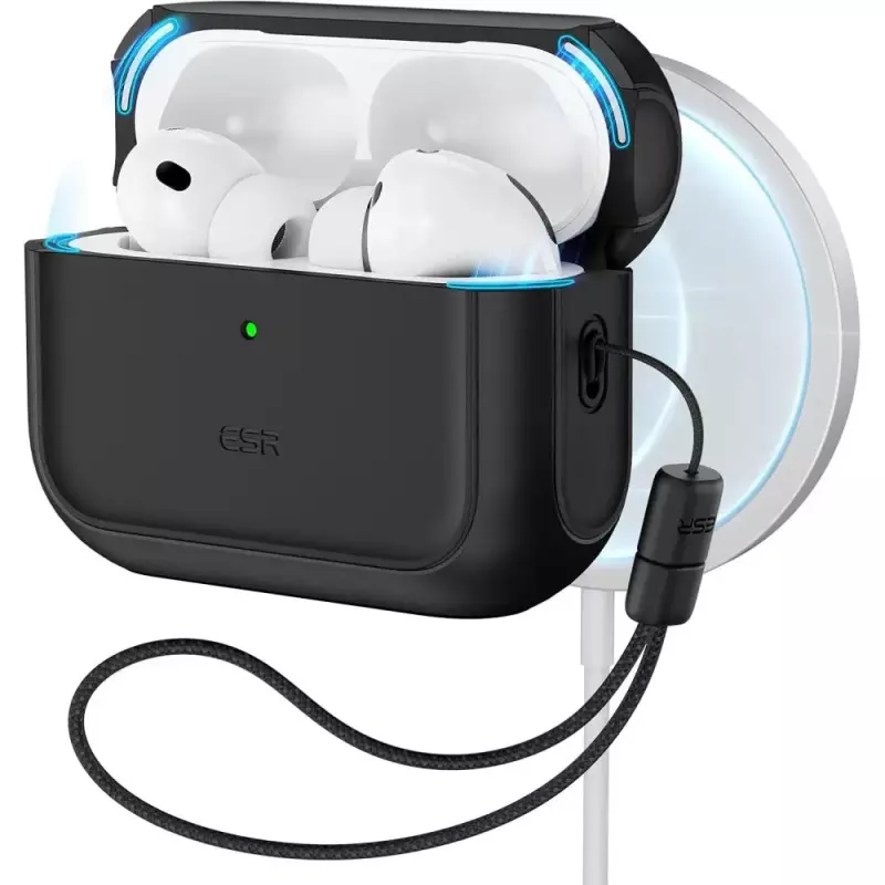 ESR Orbit Halolock MagSafe Apple AirPods Pro 3 Black ESR Orbit Halolock MagSafe Apple AirPods Pro 3 Black