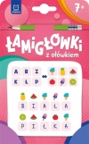 Łamigłówki z ołówkiem 7+ Książeczka różowa - zdjęcie