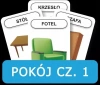 Karty Rozwijamy mowę i myślenie dziecka Pokój część 1 - zdjęcie