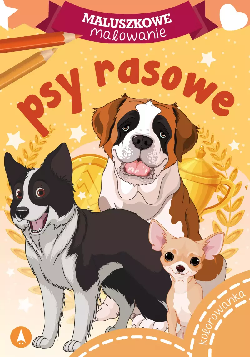 Maluszkowe malowanie. Psy rasowe Maluszkowe malowanie. Psy rasowe
