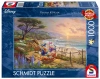 Puzzle 1000 elementów. Kaczor Donald & Daisy - T. Kinkade - zdjęcie