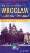 Plan miasta Wrocław Oleśnica Świdnica - zdjęcie