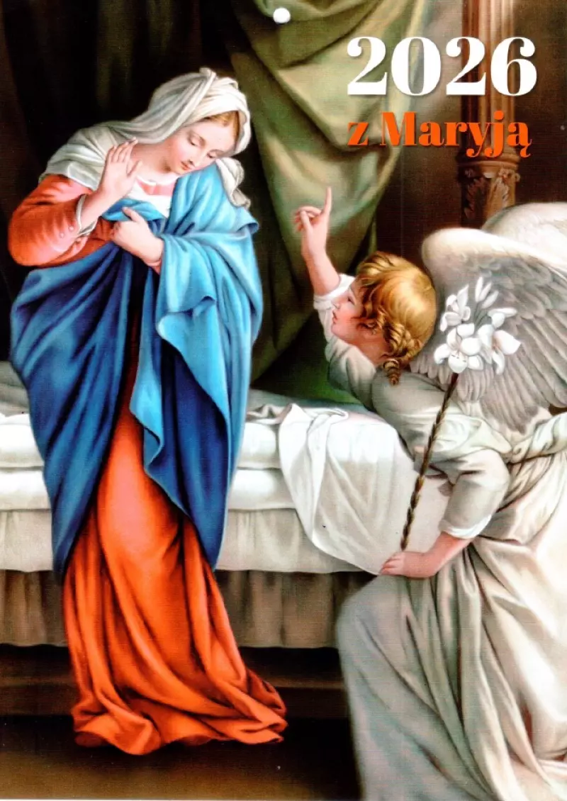 Kalendarz A4 2026 z Maryją