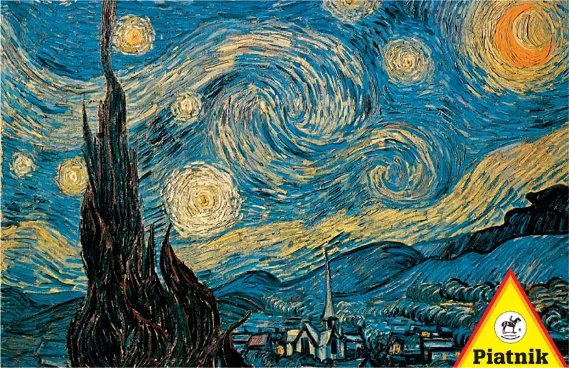 Puzzle 1000 elementów. Van Gogh, Gwiaździsta noc Puzzle 1000 elementów. Van Gogh, Gwiaździsta noc