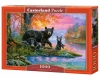 Puzzle 1000 elementów. Rodzina niedźwiedzi - zdjęcie