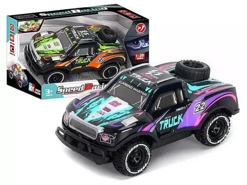 Auto terenowe ze światłem i dźwiękiem 1:18