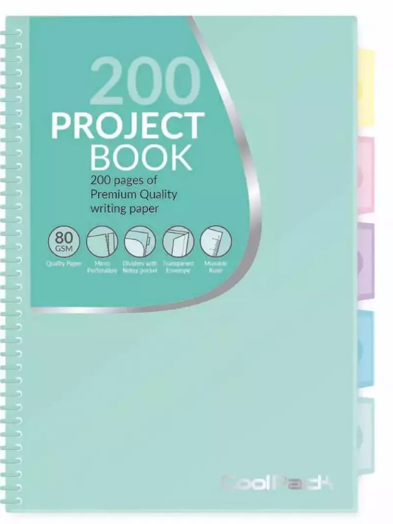 Kołobrulion A4 Coolpack Pastel - mięta