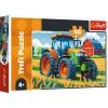 Puzzle 60 elementów. Pojazd rolnika - zdjęcie