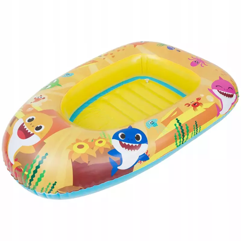 Sambro Żółty Pontonik Baby Shark 100x70cm