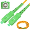 Extralink SC/APC-SC/APC | Patchcord | Jednomodowy, Simplex, 3mm, 10m - zdjęcie
