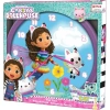 Zegar ścienny 25cm Koci Domek Gabi. Gabby's Dollhouse GD00021 Kids Euroswan - zdjęcie