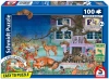 Puzzle 100 PQ Zwierzęta nocą 113646 - zdjęcie