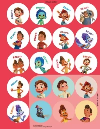 1, 2, 3, czytasz Ty! Poziom 3. Luca. Warto marzyć. Disney Pixar, zdjęcie 5