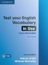Test your English Vocabulary in Use. Upper-intermediate with Answers - zdjęcie