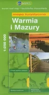 Warmia i Mazury mapa turystyczna 1:250 000 - zdjęcie
