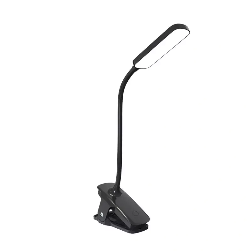 Mini lampka LED Wozinsky VT-01 przewodowa do czytania z klipsem i kablem USB-C 80 cm - czarna Mini lampka LED Wozinsky VT-01 przewodowa do czytania z klipsem i kablem USB-C 80 cm - czarna