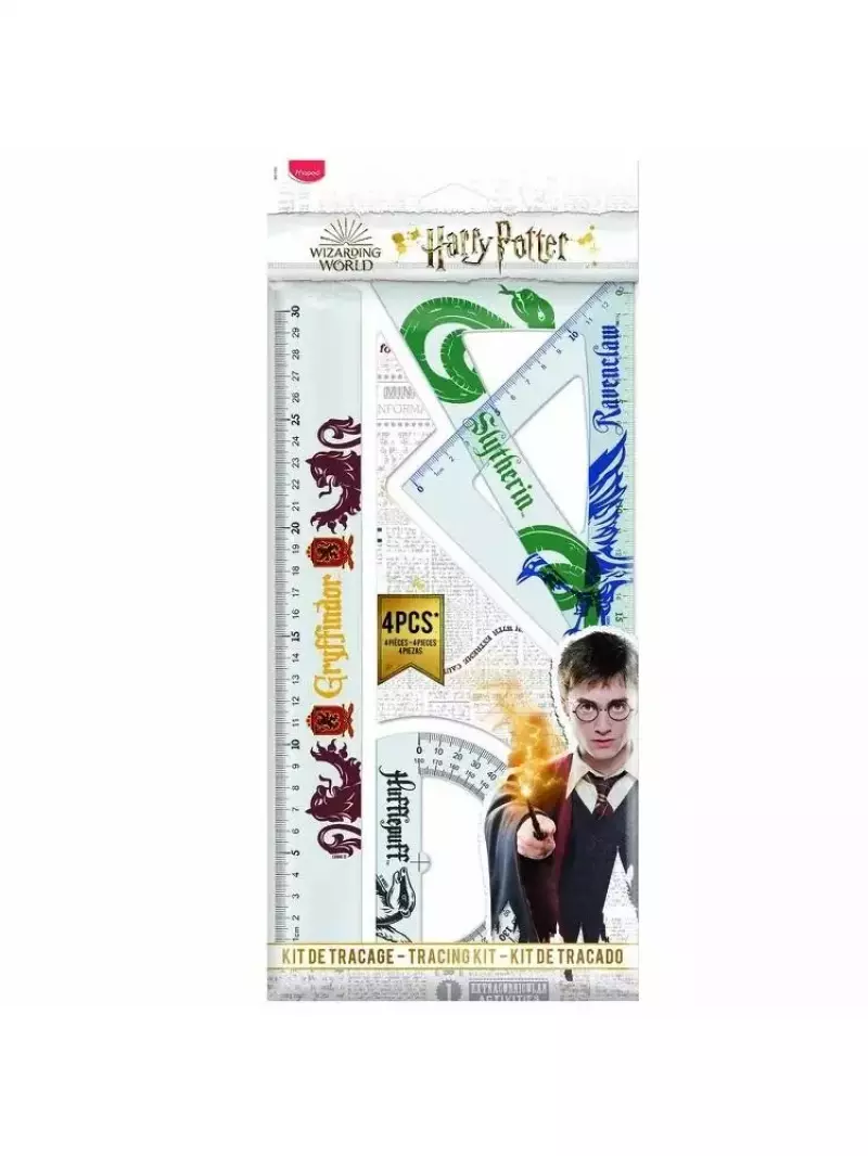 Zestaw geometryczny Harry Potter 4 el. MAPED Zestaw geometryczny Harry Potter 4 el. MAPED