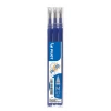 Wkłady do pióra kulkowego Pilot Frixion, 0.7 mm, niebieskie (3 sztuki) - zdjęcie