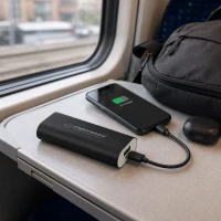 Esperanza Power Bank 4400Mah Hadron Czarny, zdjęcie 3